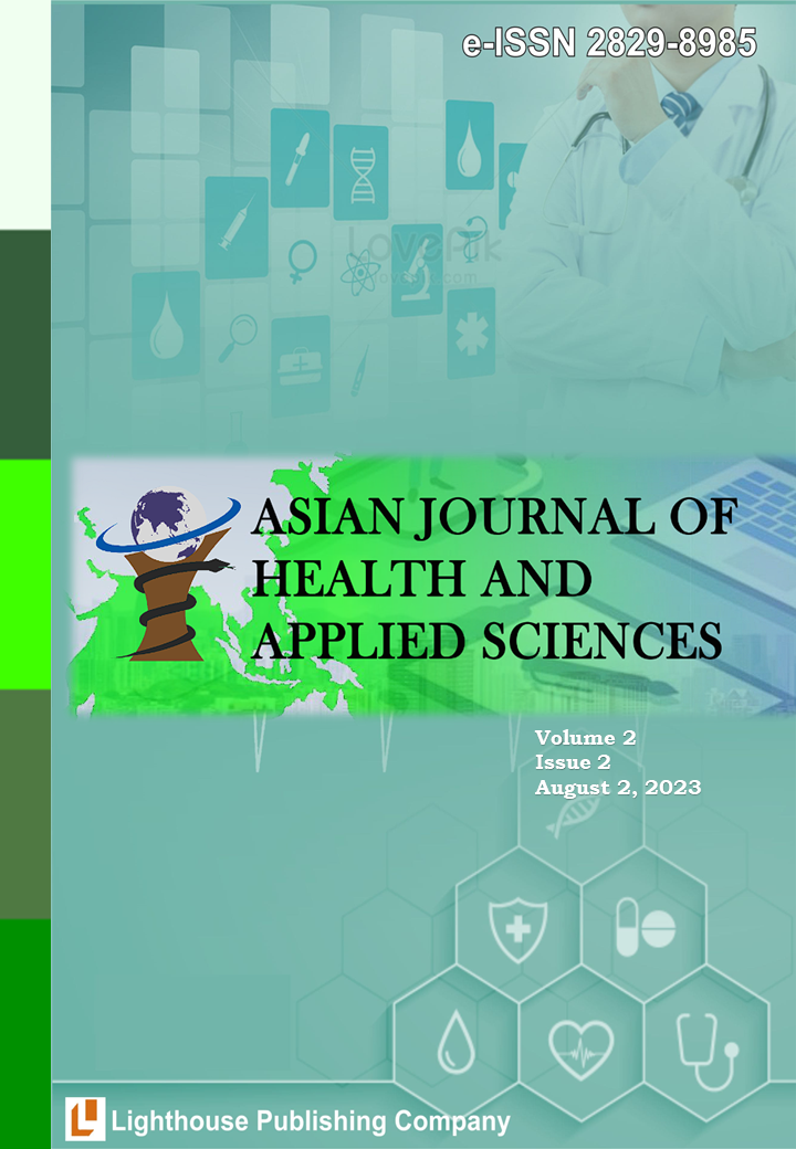 					View Vol. 2 No. 2 (2023): Asian Journal of Health and Applied Sciences (AJHAS)
				